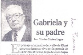 Gabriela y su padre