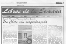 Un Chile aún resquebrajado