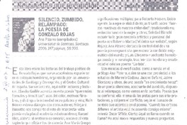 Silencio, zumbido, relámpago