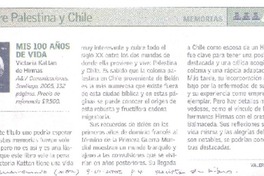 Mis 100 años de vida