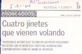 Cuatro jinetes que vienen volando