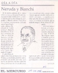 Neruda y Bianchi