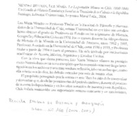 La exportación minera en Chile 1800-1840