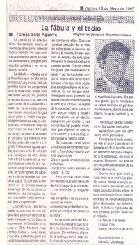 La fábula y el tedio