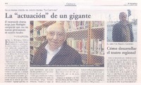 La "actuación" de un gigante