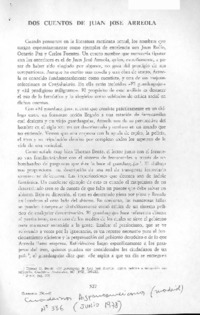 Dos cuentos de Juan José Arreola