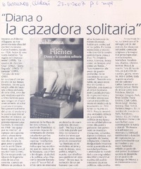 "Diana o la cazadora solitaria"