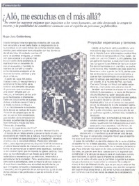 ¿aló, me escuchas en el más allá?