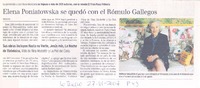Elena Poniatowska se quedó con el Rómulo Gallegos