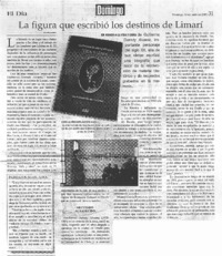 La figura que escribió los destinos de Limarí