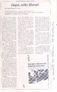 Queremos votar en las proximas elecciones