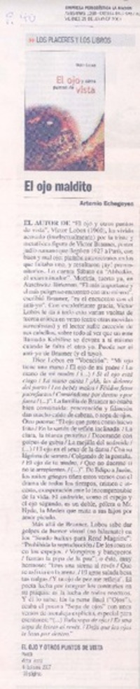 El ojo maldito