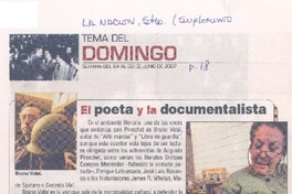 El Poeta y la documentalista