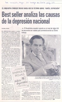 Best selleranaliza las causas de la depresión nacional