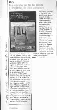 Los Suicidas del fin del mundo
