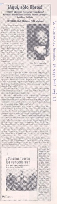 ¿Quienes fueron los vencedores?