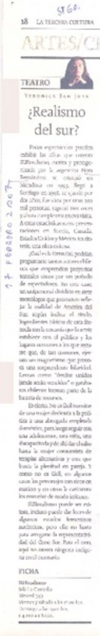 ¿Realismo del sur?