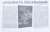 Las palabras del árbol de Elena Poniatowska