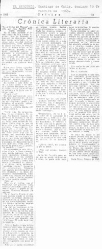 En el orden del tiempo