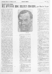 El pintor de Rubén Darío (entrevista)