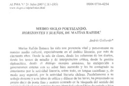 Medio siglo poetizando