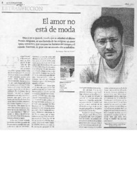 El amor no está de moda