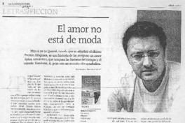 El amor no está de moda