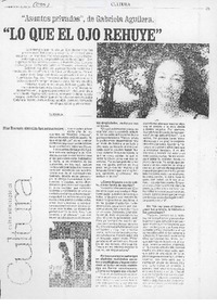 "Lo que el ojo rehuye" (entrevista)