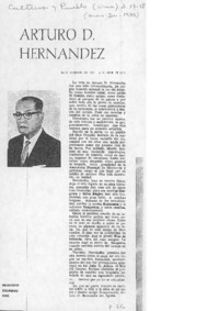 Arturo D. Hernández