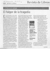 El fulgor de la tragedia