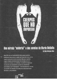 Cuerpos que no importan