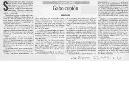 Gabo copión