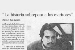 La historia sobrepasa a los escritores
