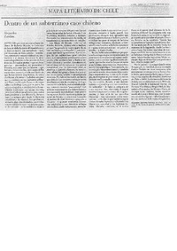 Dentro de un subterráneo caos chileno