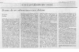 Dentro de un subterráneo caos chileno