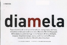 Diamela (entrevista)