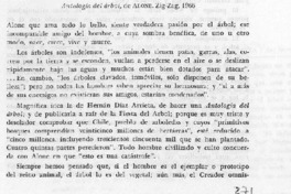 Antología del árbol