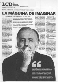 La máquina de imaginar