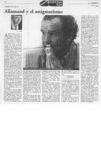 Allamand y el astigmatismo