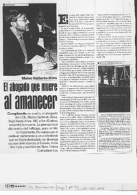 El Abogado que muere al amanecer