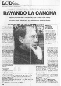 Rayando la cancha (entrevista)