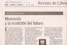 Monsiváis y la tradición del futuro