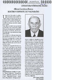 Rostro y espíritu de Valparaíso