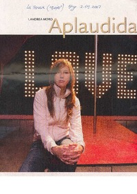 Aplaudida por la crítica naoyorkina (entrevista)