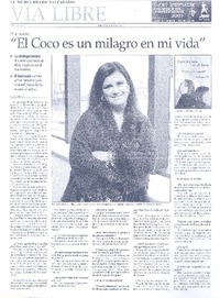 "El Coco es un milagro en mi vida"(entrevista)