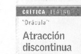 Atracción discintinua