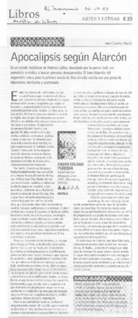 Apocalipsis según Alarcón