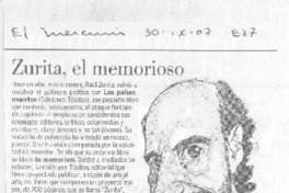 Zurita, el memorioso