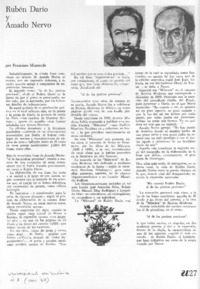 Rubén Darío y Amado Nervo