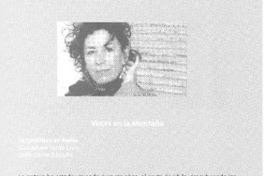 Voces en la montaña